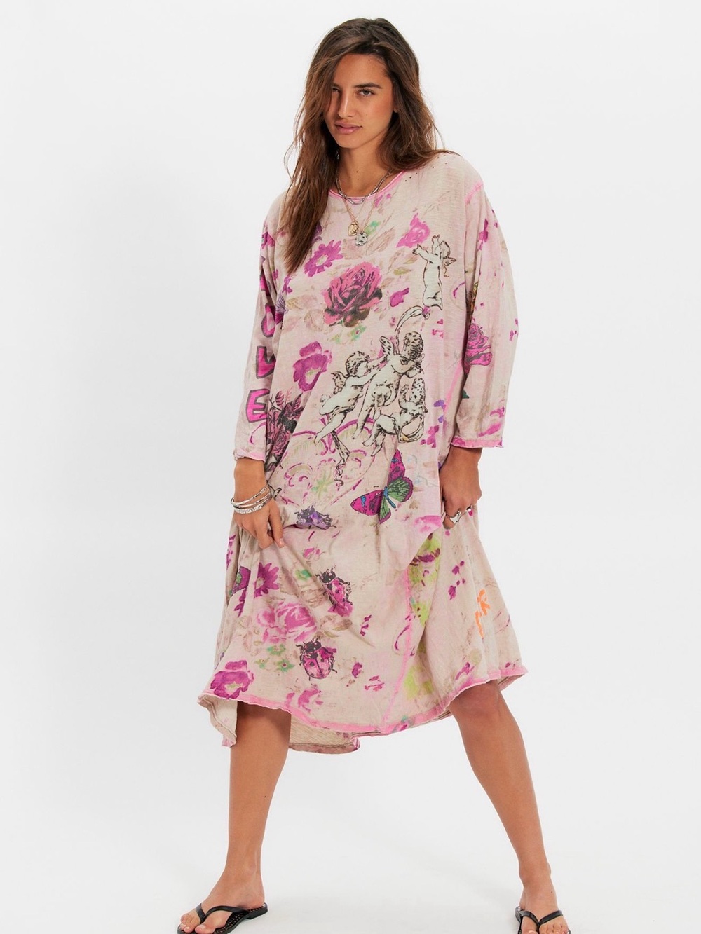 Magnolia Pearl Cherub Armor Viggo Tee Midi dresd